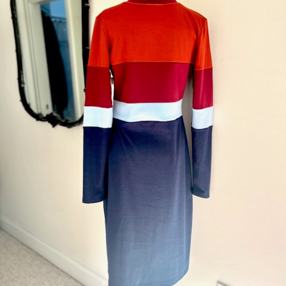 Shappy Apple Sunrise Ponte Dress NWT size 12 - Picture 8 of 9